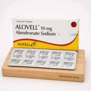 Alovel 10 mg alendronate sodium tablet terapi tulang apotek alam farma